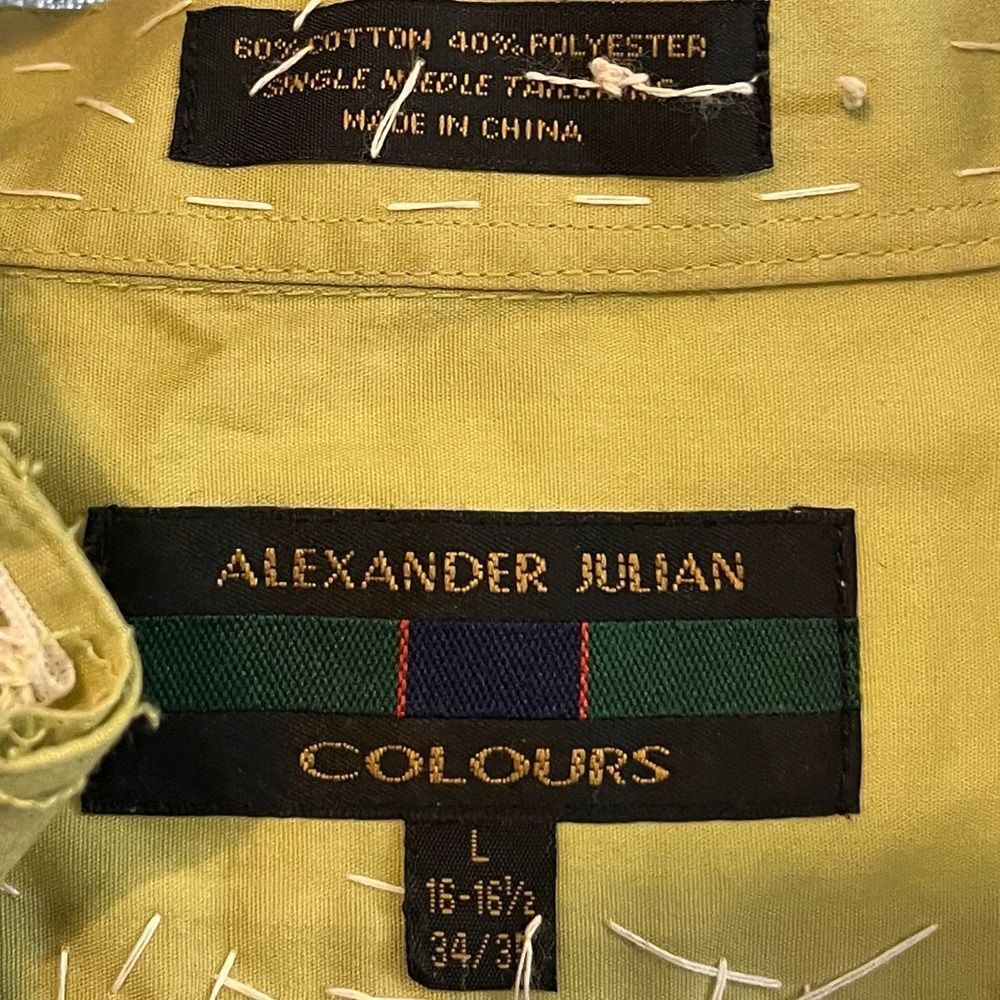 Alexander Julian Colours‎ Green Cardigan With Corset Back Size Large - Picture 9 of 10